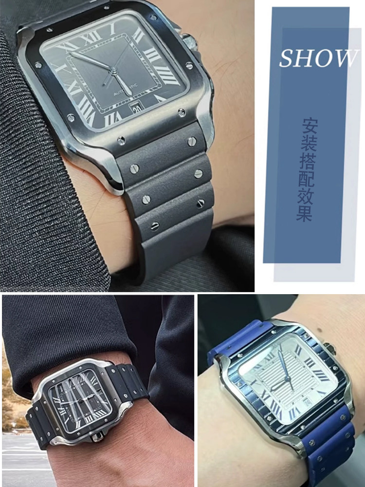 For Cartier Santos Santos Men' - Cartier Watch Santos review and price