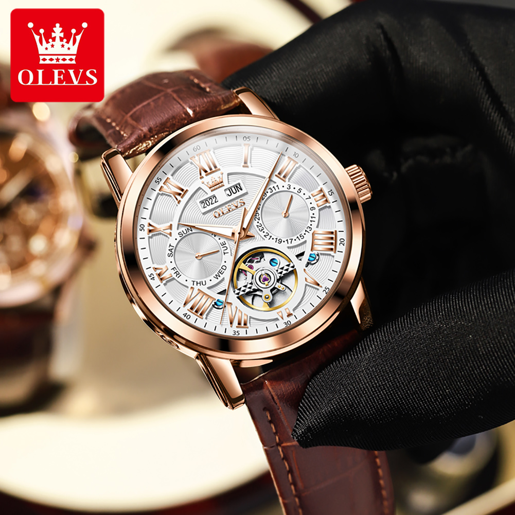 OLEVS 6668 Men Automatic Watch - Seiko Watch Presage review and price