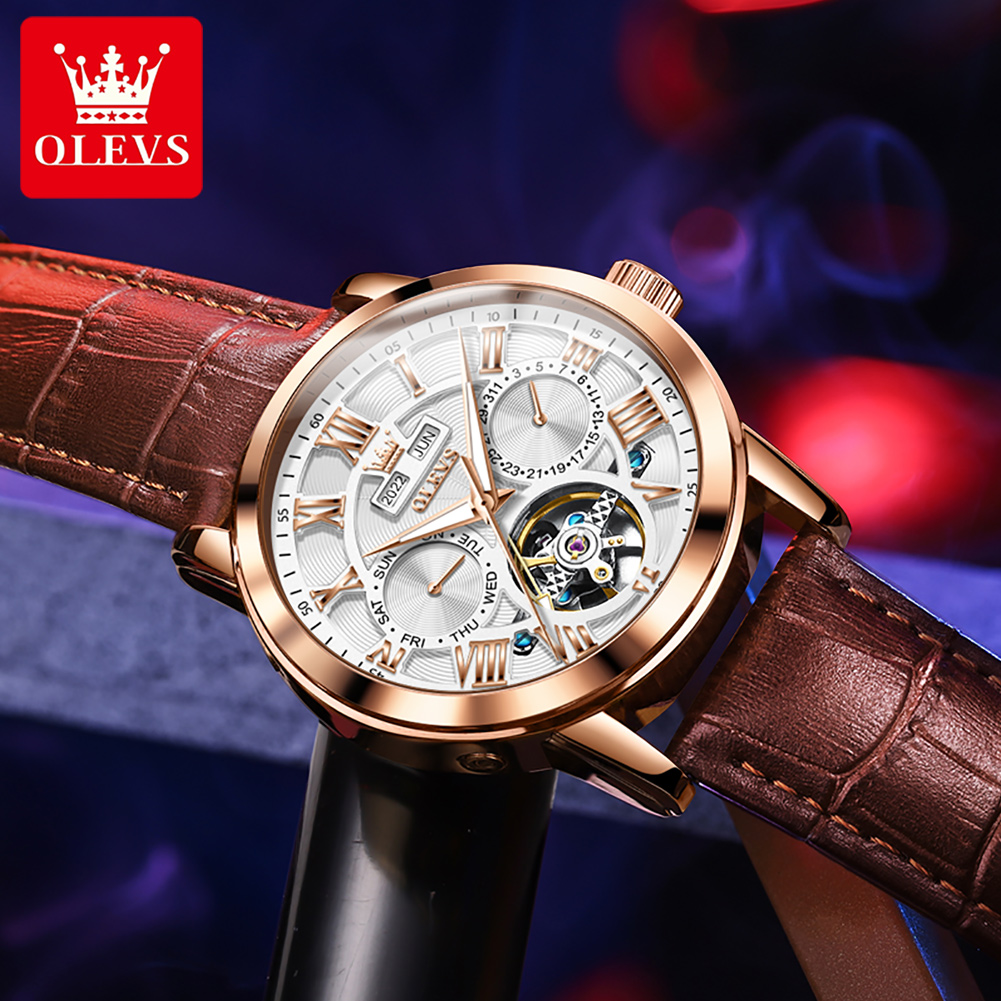 OLEVS 6668 Men Automatic Watch - Seiko Watch Presage review and price