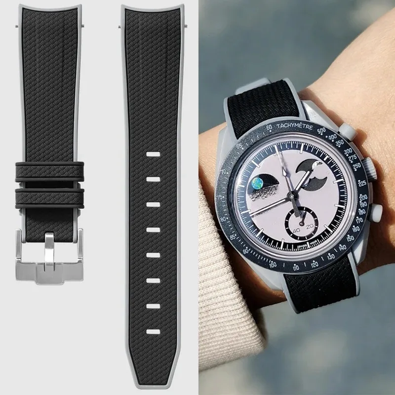 Curved End Strap for Omega X S - Omega Watch Speedmaster review and price