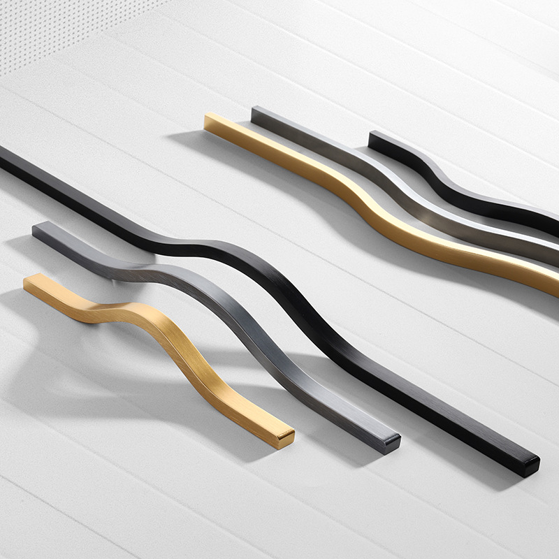 Electroplated Brushed Gold Cab - Curved Spring Bar review and price