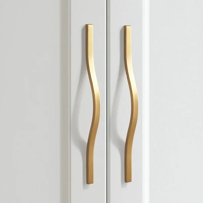 Electroplated Brushed Gold Cab - Curved Spring Bar review and price