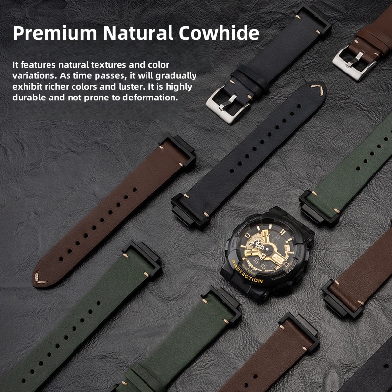 Genuine leather 16mm Strap For - Casio Watch G-Shock Dw-5600 review and price
