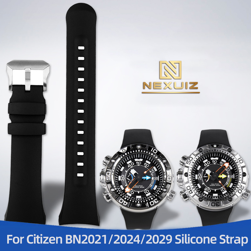 Special Curved Silicone Watch  - Citizen Watch Promaster review and price
