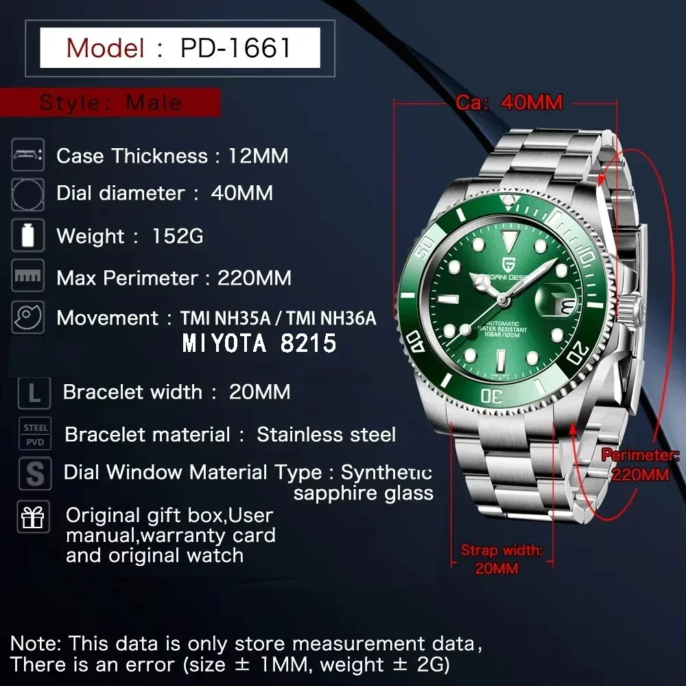 PAGANI DESIGN 2026 New Luxury  - Rolex Watch Submariner review and price